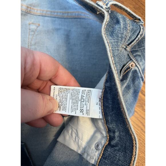 Old Navy Women's Light Denim Original Boot-Cut Jeans Size 14 Mid Rise W Tags New - Picture 3 of 8